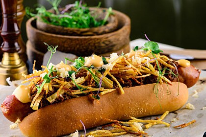 Gourmet hotdog LA